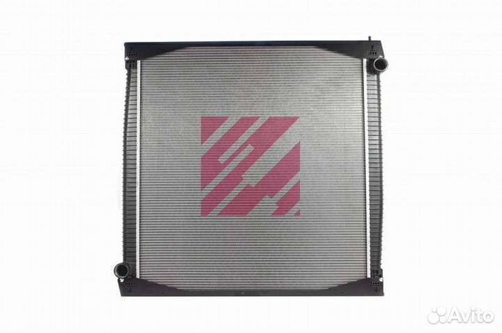 Радиатор Scania с рамкой 860x938x48