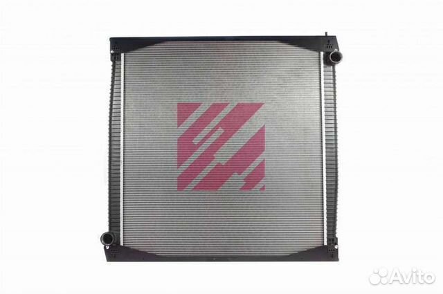 Радиатор Scania с рамкой 860x938x48