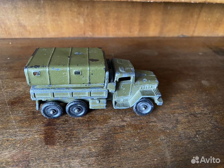 Машинка ретро игрушка СССР военная