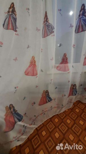 Тюль в детскую комнату