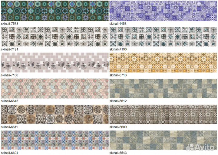 Кухонный фартук, стеновая панель, Скинали, Декор