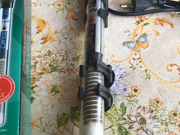 Нагреватель аквариумный, помпа