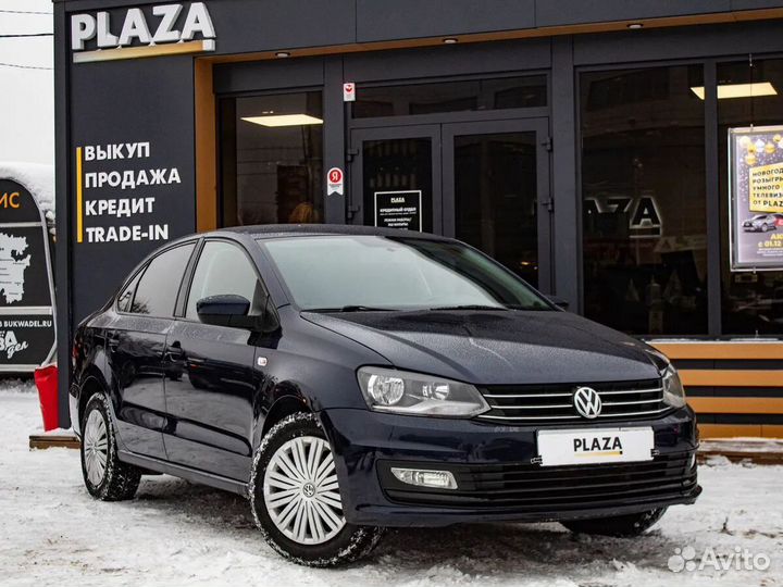 Volkswagen Polo 1.6 AT, 2016, 179 541 км