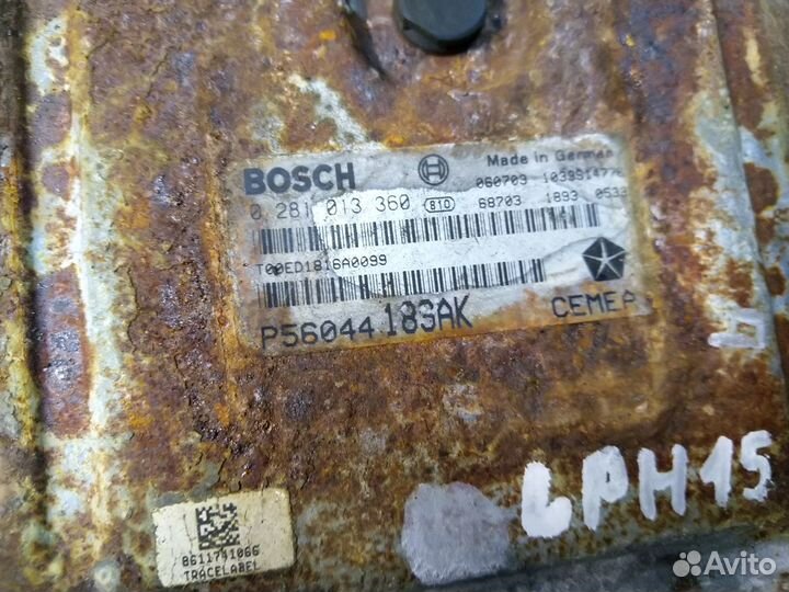 Эбу двс Jeep Grand Cherokee WK WH 3.0 дизель