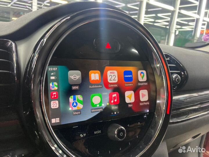 BMW CarPlay Fullscreen Яндекс.Навигатор