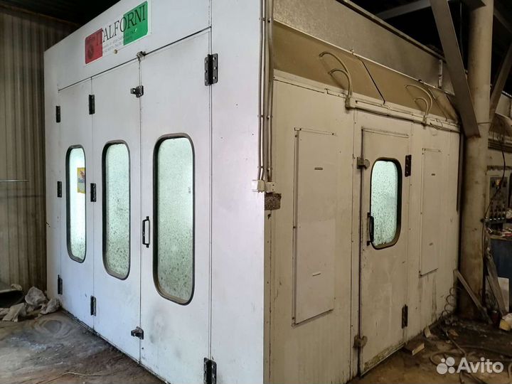 Монтаж, демонтаж покрасочной камеры