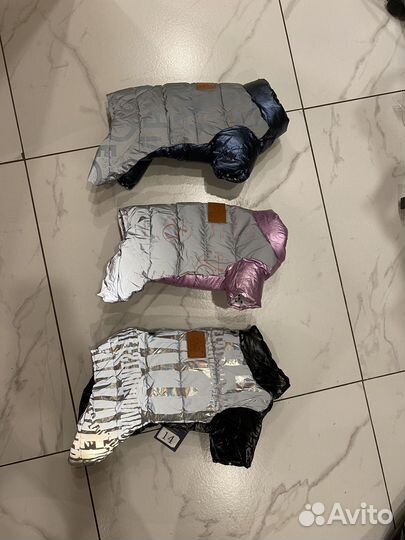 Зимний пуховик для собак