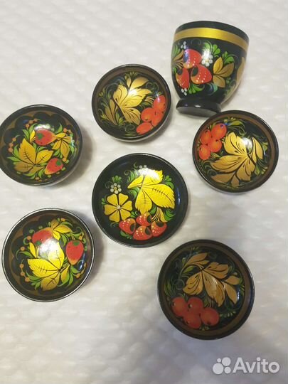 Посуда хохлома