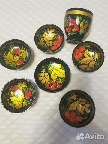 Посуда хохлома