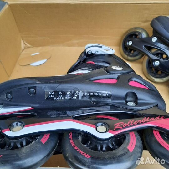 Роликовые коньки rollerblade. 37 р. Новые