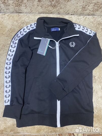 Fred perry олимпийка с лампасами