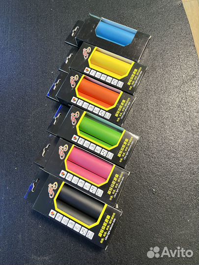 Грипсы для велосипеда силикон пара