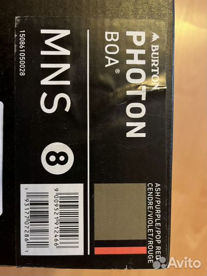 Сноубордические ботинки burton photon boa