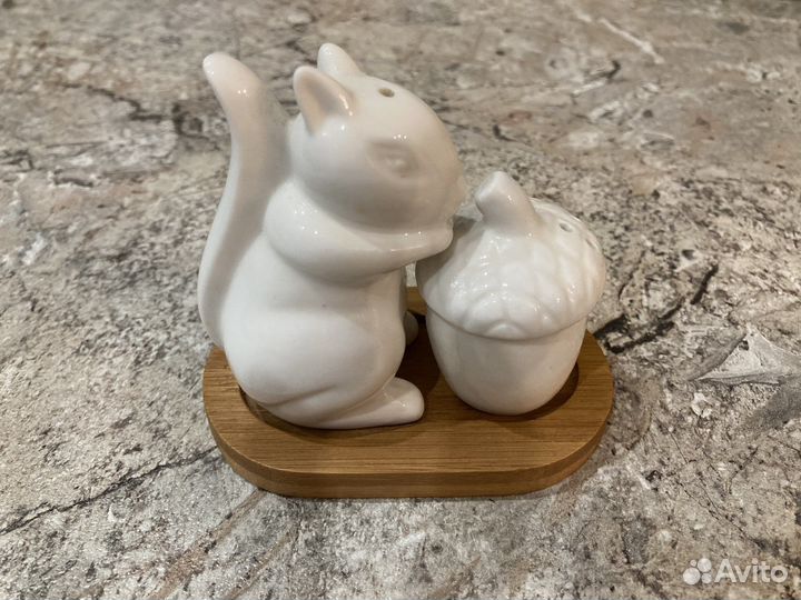 Набор для специй «белочка» на подставке