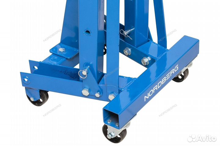 Кран гаражный гидравлический складной 1 тонна