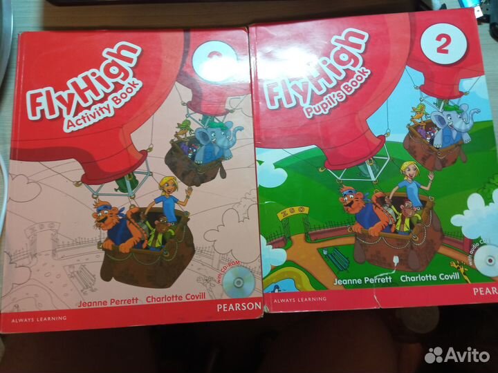 Fly High 2 (Учебник и рабочая тетрадь + 3 диска)