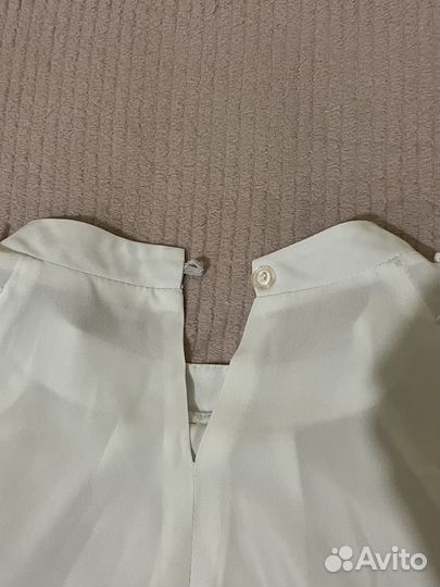 Блузка белая школьная