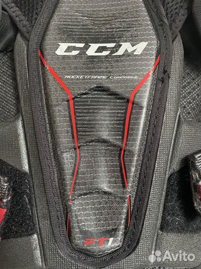 Нагрудник хоккейный ccm jr ft1