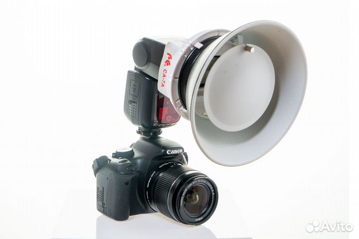 Софтбокс для накамерной вспышки и доп. аксессуары