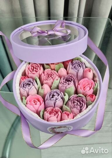 Сладкие букеты из зефира