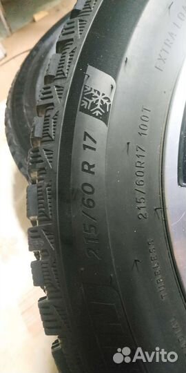 R17 Michelin X-Ice North 4 215/60, PCD 5x114.3 DIA 67.1