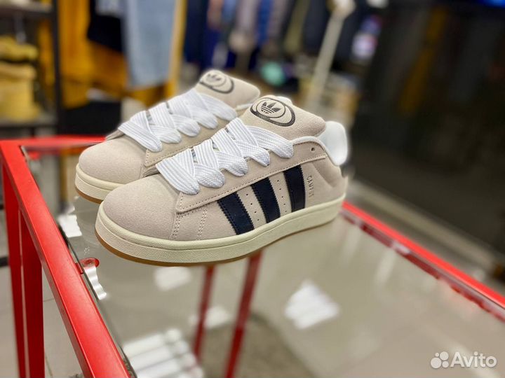 Кеды Adidas Campus 00s Beige Black