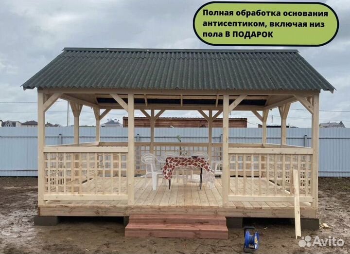 Красивые беседки