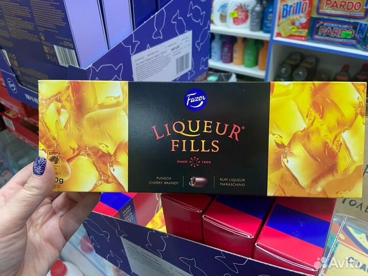Конфеты Fazer liqueur fills