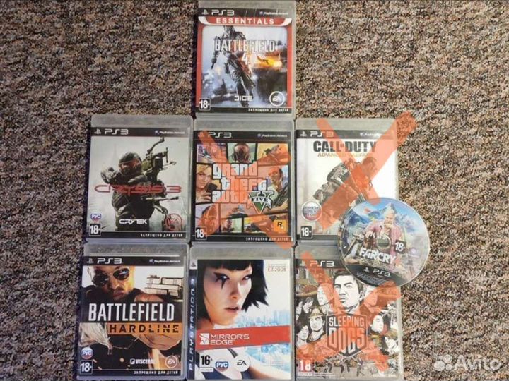 Игры диски для ps3