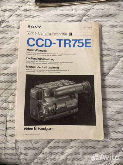 Инструкция на камеру sony