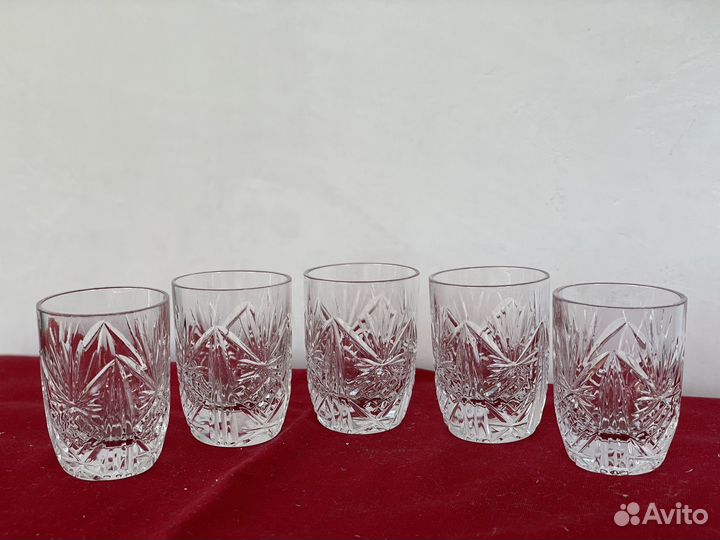 Стопки хрустальные СССР