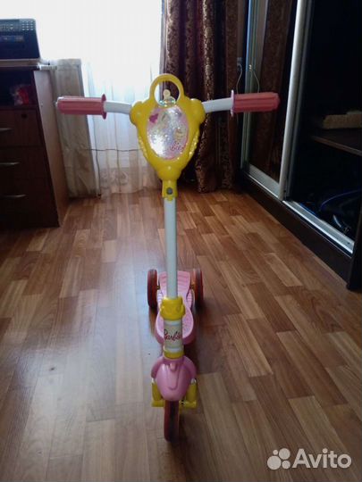 Самокат детский трехколесный бу