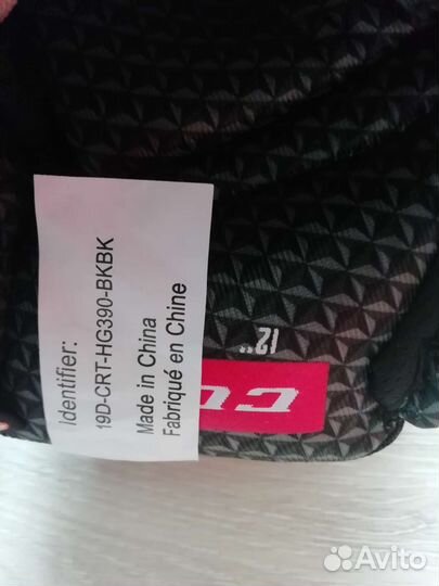 Краги хоккейные CCM FT390 JR(10,12)