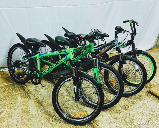 Подростковые велосипеды на выбор R20/R24/R26