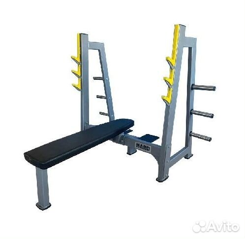 Олимпийская скамья для горизонтального жима Hardma