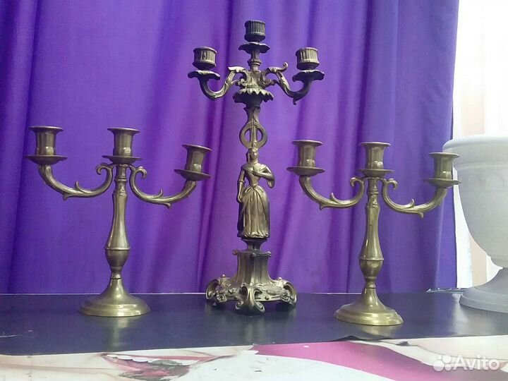 Старинный подсвечник