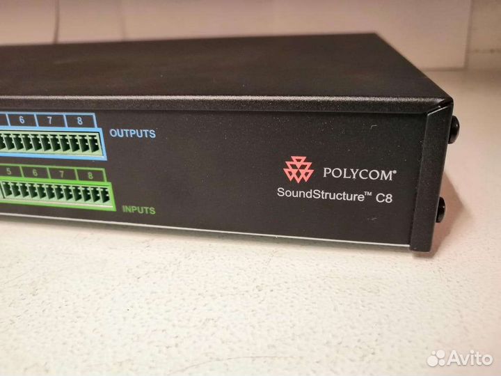 Аудиомикшер Polycom SoundStructure C8
