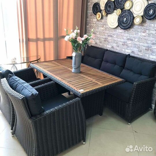 Садовая мебель из ротанга плетенная мебель