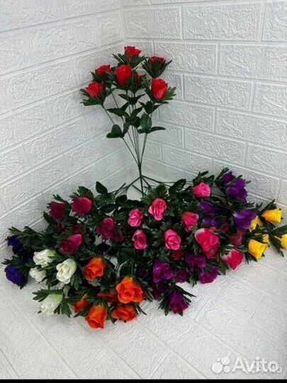 Искусственные цветы для декора