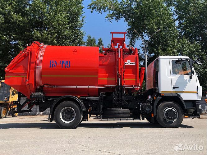 Ко-449-33 на шасси маз 534025-585-013 мусоровоз