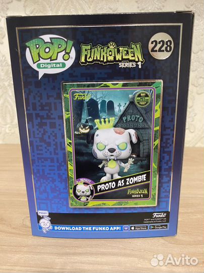 Funko Pop Digital #228 Funkoween Proto As Zombie g