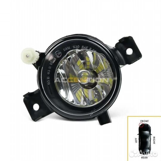 Противотуманная фара с диодной лампой BMW X5 E70