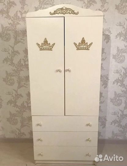 Шкаф детский двухсекционный