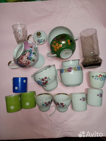 Посуда СССР, винтаж