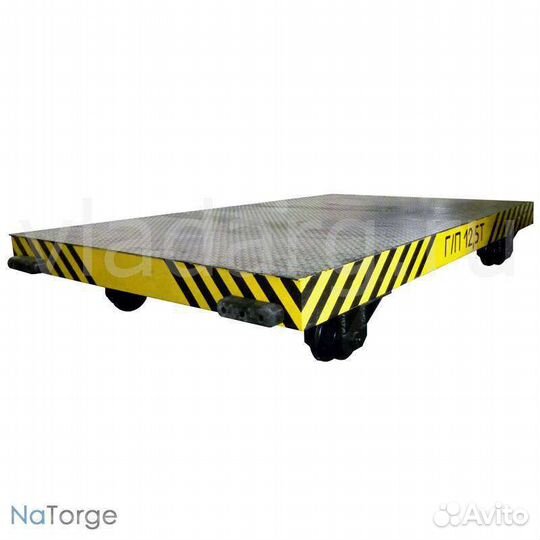 Передаточная тележка для цехов по рельсам с мр