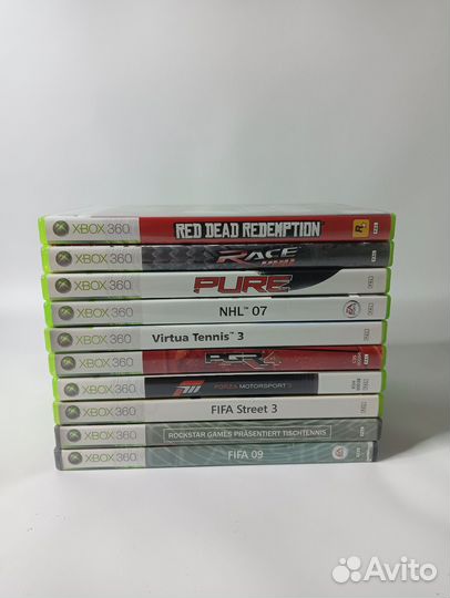 Игры на xbox 360 лицензия RDR FIFA NHL