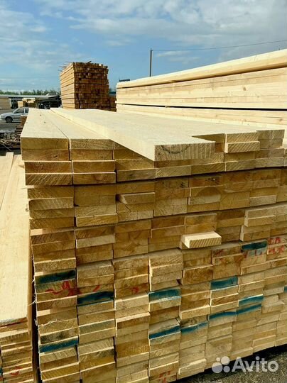 Доска обрезная 50х150х6000мм от производителя