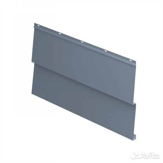 Сайдинг Корабельная доска 267x0,5 пыль.серый