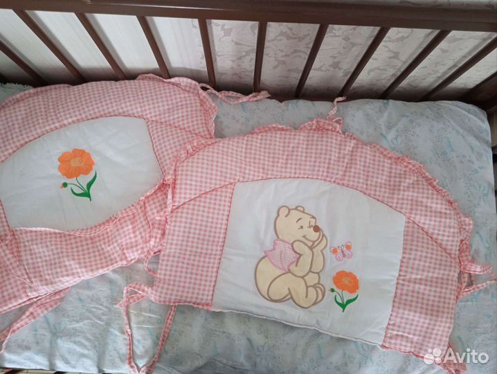 Бортики в детскую кроватку