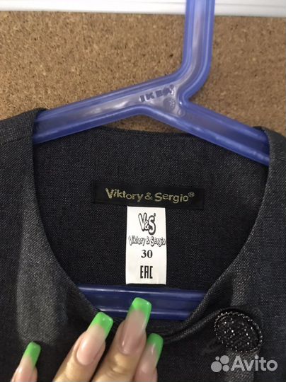 Школьная жилетка для девочки удлинённая